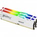 Memorie RAM Kingston FURY Beast RGB White 64GB DDR5 5600MHz CL36 Dual Channel Kit